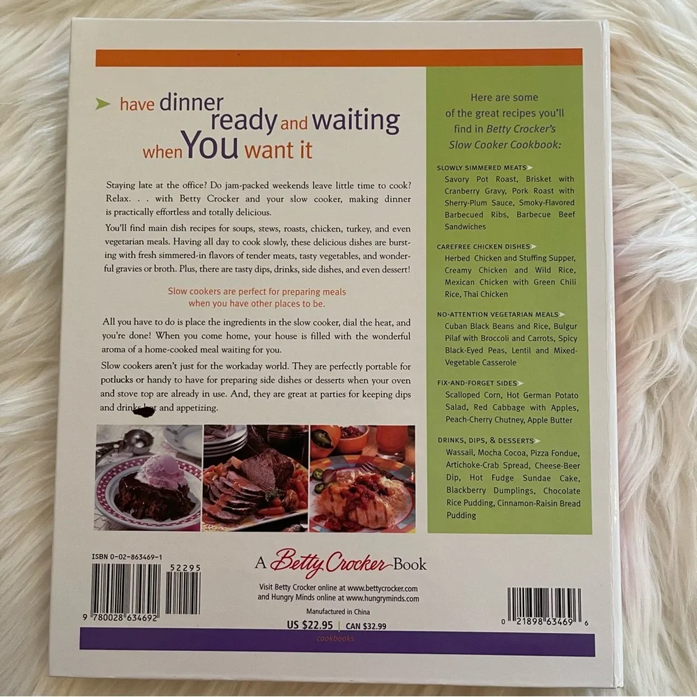 Betty Crocker’s Slow Cooker Cookbook - Spiral Bound